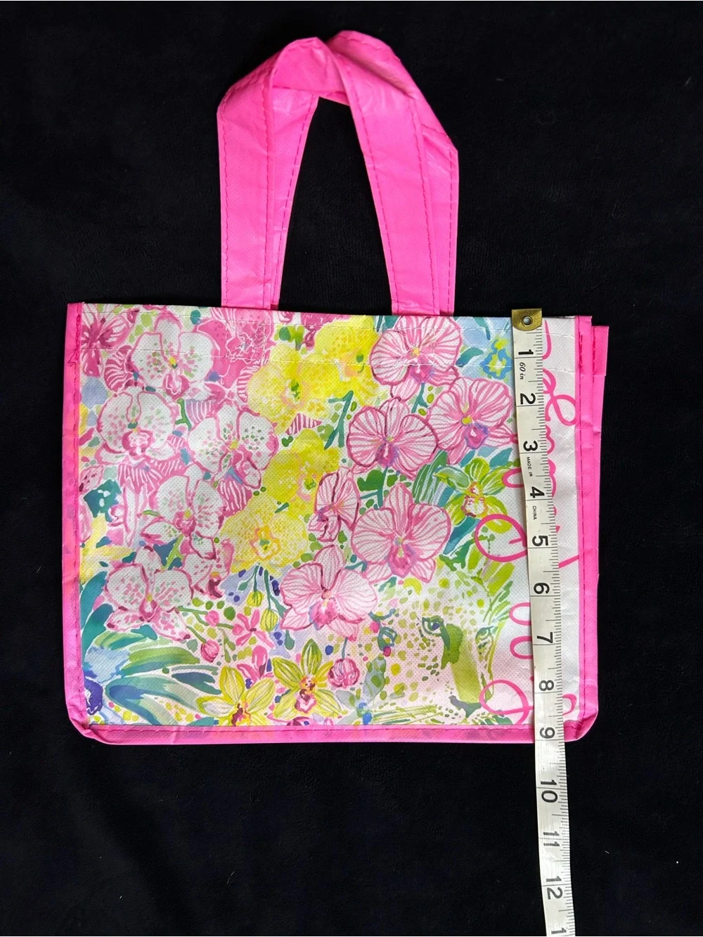 Lilly Pulitzer Pink Multi Floral Tote Pair
